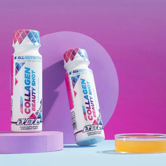 ALLNUTRITION COLLAGEN BEAUTY SHOT 80 ml BRZOSKWINIA-POMARAŃCZA ALLNUTRITION