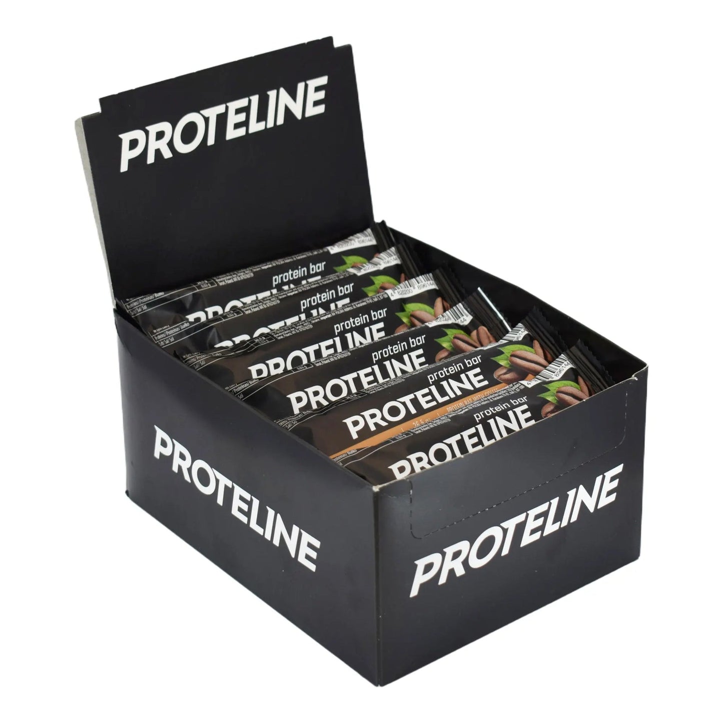 PROTELINE - Baton proteinowy z kawą w polewie cukierniczej (40g) PROTELINE