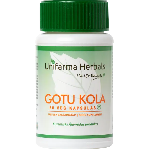 Unifarma Herbals Gotu Kola 60 kaps. Unifarma Herbals