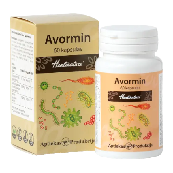 Unifarma Herbals HEALINATURE Avormin 60 kapsułek Unifarma Herbals