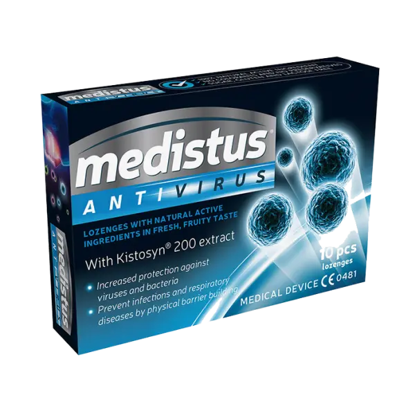 Unifarma Herbals Medistus ANTIVIRUS 10 pastylek Unifarma Herbals