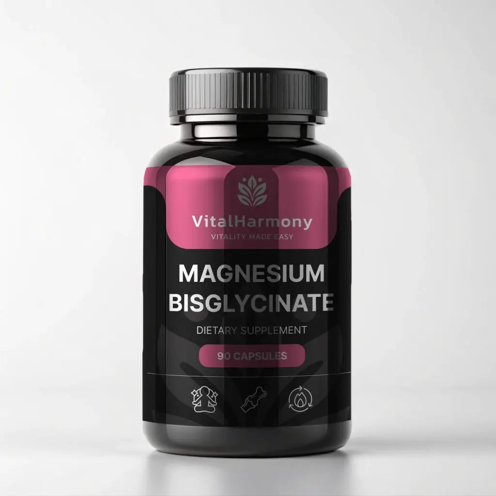 VitalHarmony Magnesium bisglycinate - 90 kapsułek VitalHarmony
