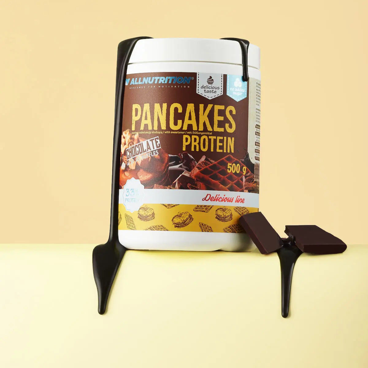 ALLNUTRITION DELICIOUS LINE PROTEIN PANCAKES 500 g CZEKOLADA ALLNUTRITION