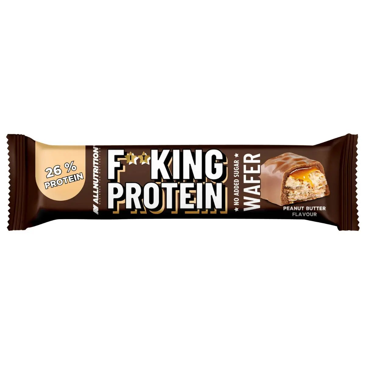 ALLNUTRITION FITKING PROTEIN WAFER 39 g MASŁO ORZECHOWE ALLNUTRITION