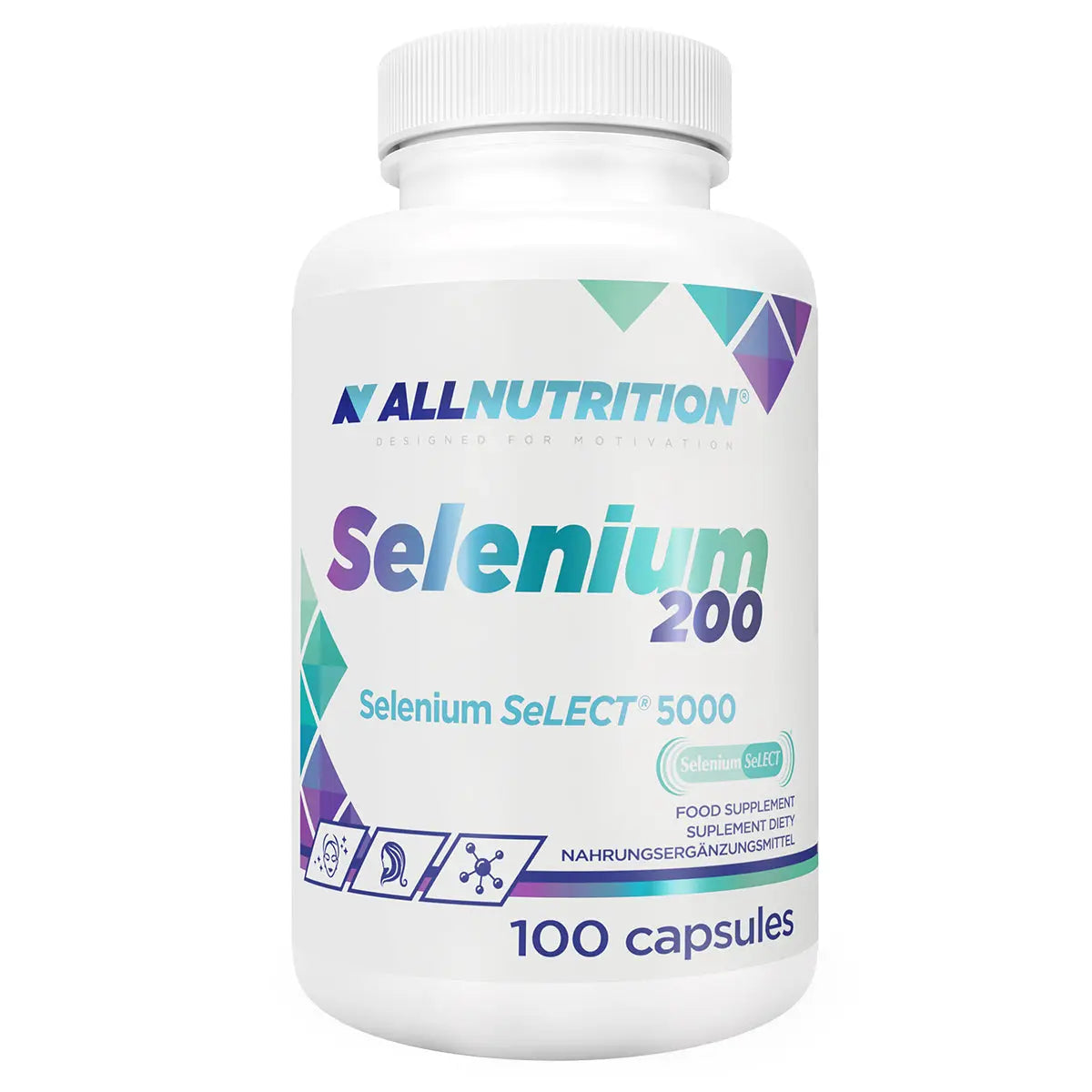 ALLNUTRITION SELENIUM 200 100 kapsułek ALLNUTRITION