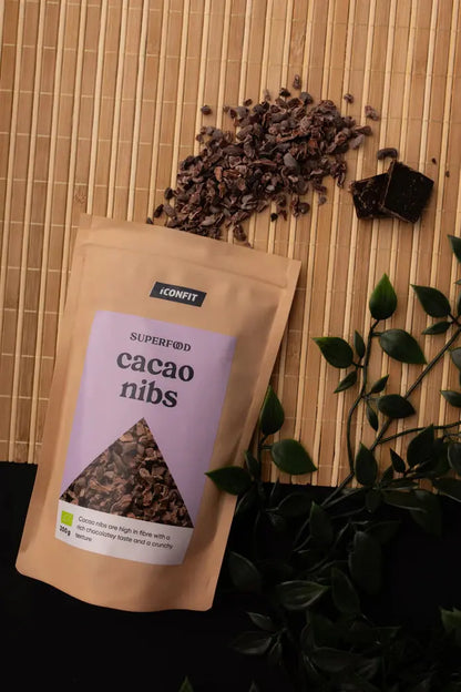 ICONFIT Superfoods Organic Raw Cacao Nibs 200g ICONFIT