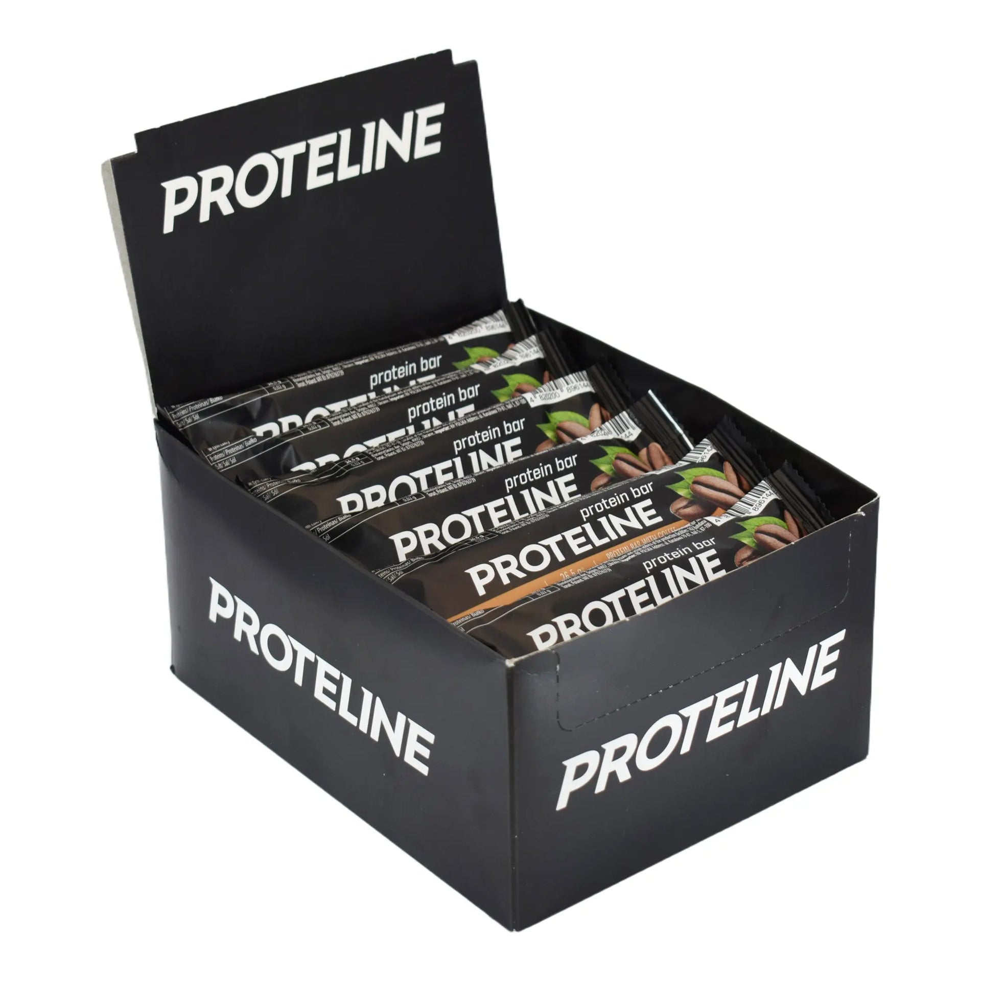 PROTELINE - Baton proteinowy z kawą w polewie cukierniczej (40g) PROTELINE