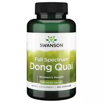 SWANSON DONG QUAI 530 MG 100 KAPSUŁEK SWANSON