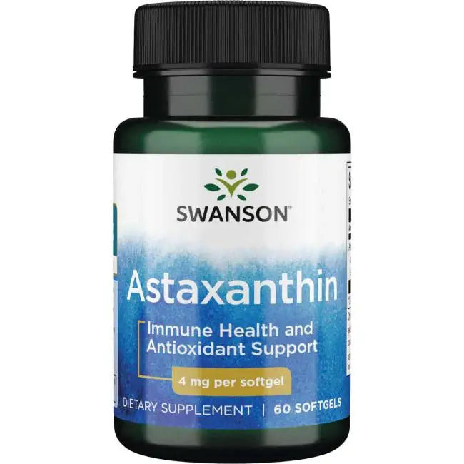 Swanson Astaxanthin 4mg 60 kapsułek SWANSON