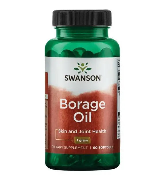 Swanson Borage Oil - 60 kapsułek miękkich SWANSON