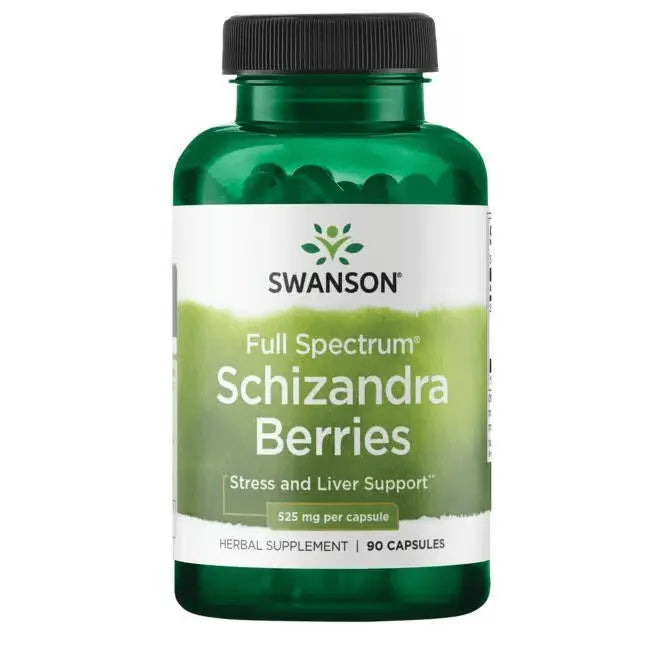 Swanson Full Spectrum Schizandra Berries - 90 kapsułek SWANSON