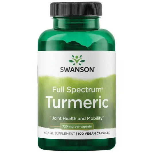Swanson Full Spectrum Turmeric - 100 kapsułek SWANSON