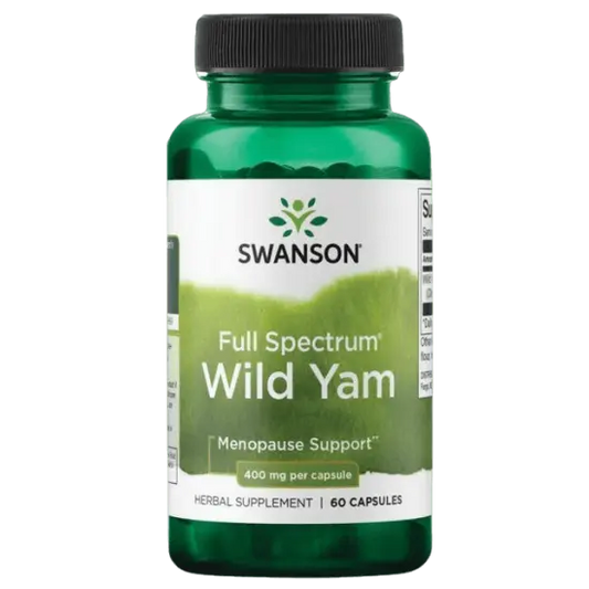 Swanson Full Spectrum Wild Yam 400 mg 60 kapsułek SWANSON
