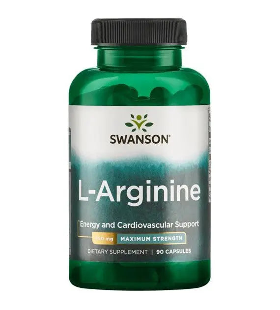 Swanson L-arginine 500mg 200 kapsułek SWANSON