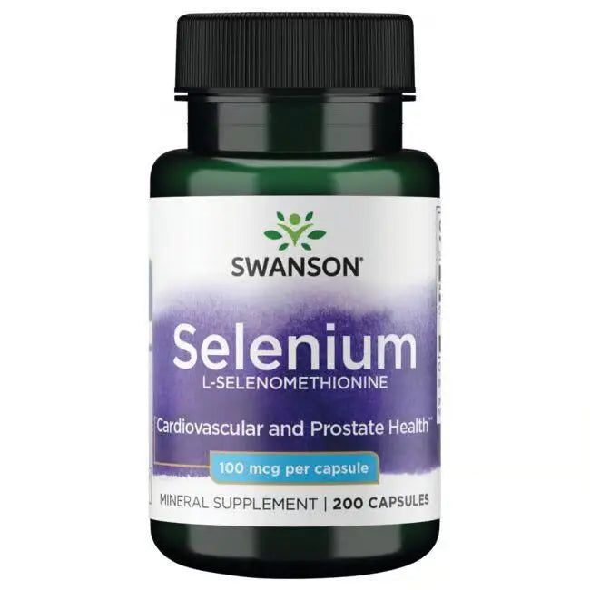 Swanson Selenium L-Selenomethionine - 200 kapsułek SWANSON