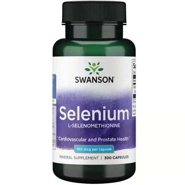 Swanson Selenium L-Selenomethionine - 300 kapsułek SWANSON