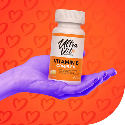 UltraVit Kompleks witamin z grupy B 90 kapsułek żelowych UltraVit