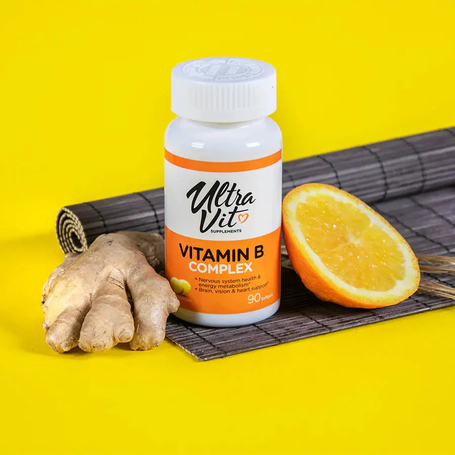 UltraVit Kompleks witamin z grupy B 90 miękkich kapsułek UltraVit