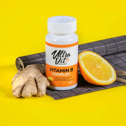 UltraVit Kompleks witamin z grupy B 90 miękkich kapsułek UltraVit