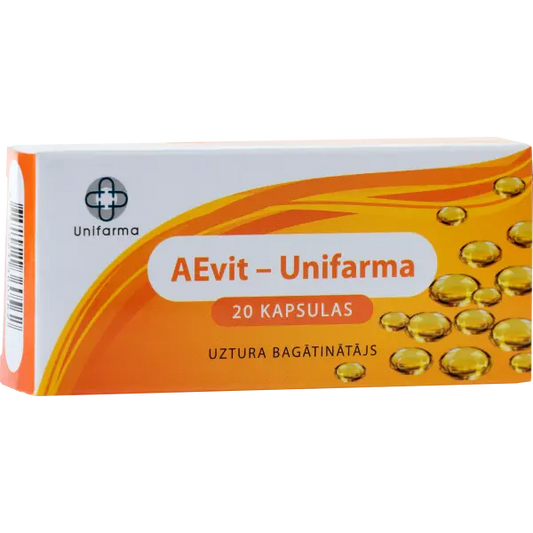 Unifarma Herbals AEVIT 20 kaps Unifarma Herbals