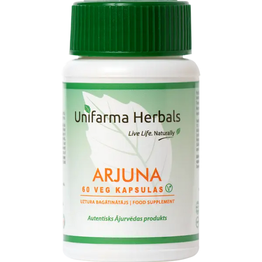 Unifarma Herbals Arjuna 60 kapsułek roślinnych Unifarma Herbals