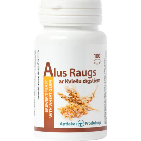 Unifarma Herbals Drożdże piwne z zarodkami pszennymi 100 tab. Unifarma Herbals