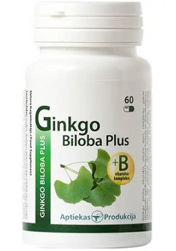 Unifarma Herbals Ginkgo Biloba Plus 60 kapsułek Unifarma Herbals
