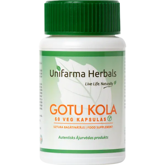 Unifarma Herbals Gotu Kola 60 kaps. Unifarma Herbals