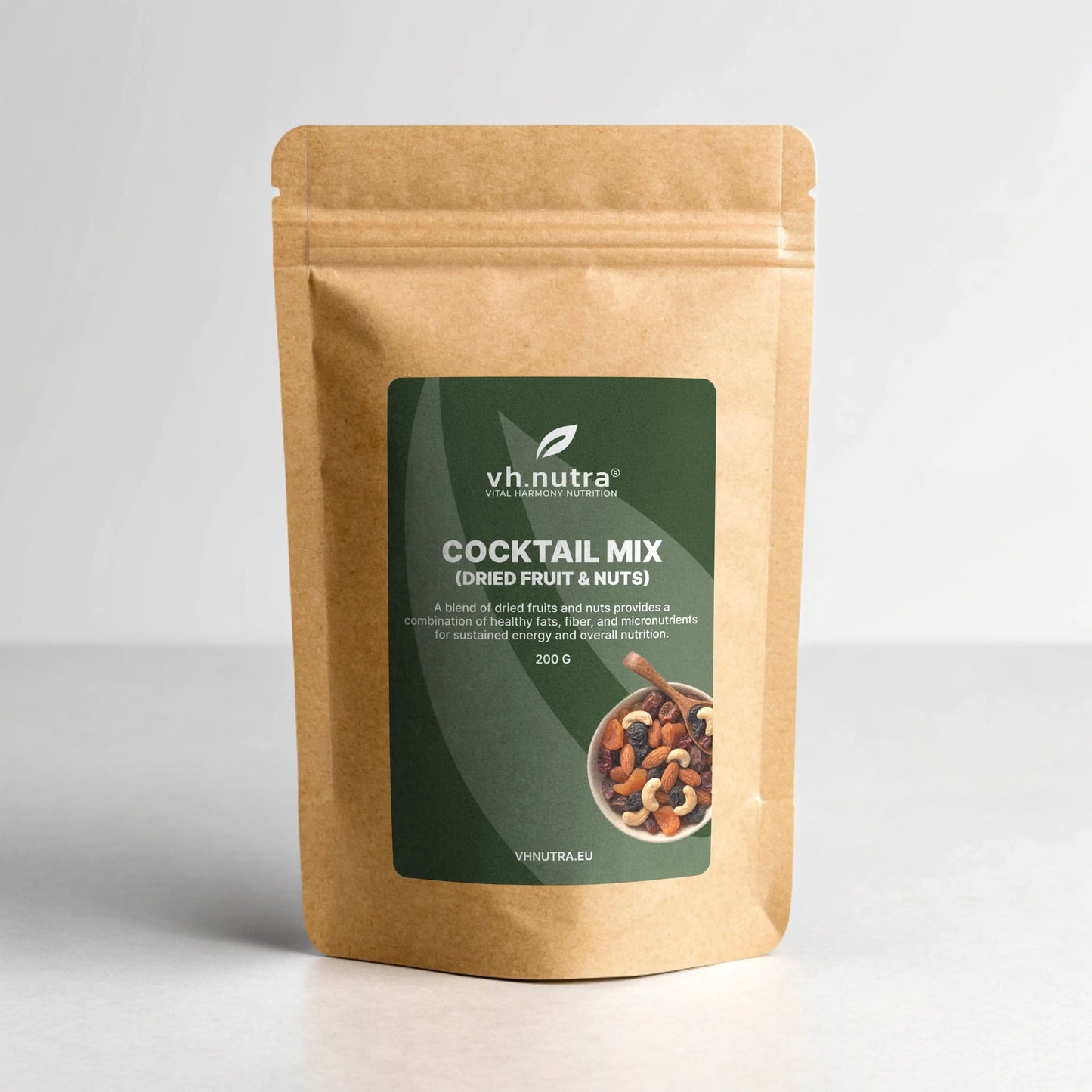 VH.Nutra Cocktail Mix (dried fruit & nuts) - 200g VitalHarmony