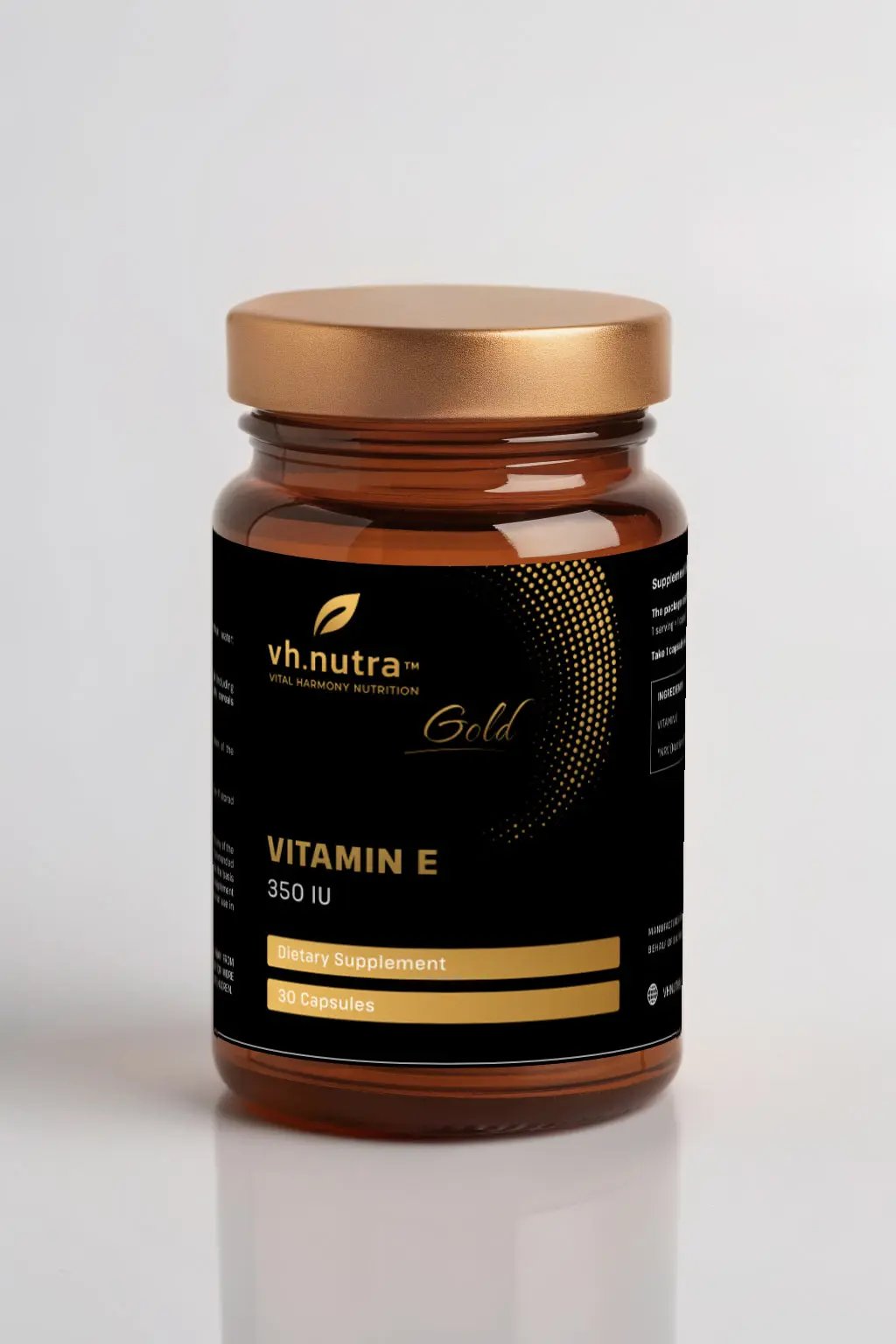 VH.Nutra Witamina E 350 IU — 30 kapsułek VitalHarmony