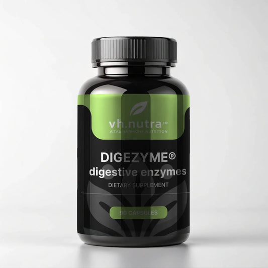 Vh.nutra DigeZyme® digestive enzymes 90 capsules VitalHarmony