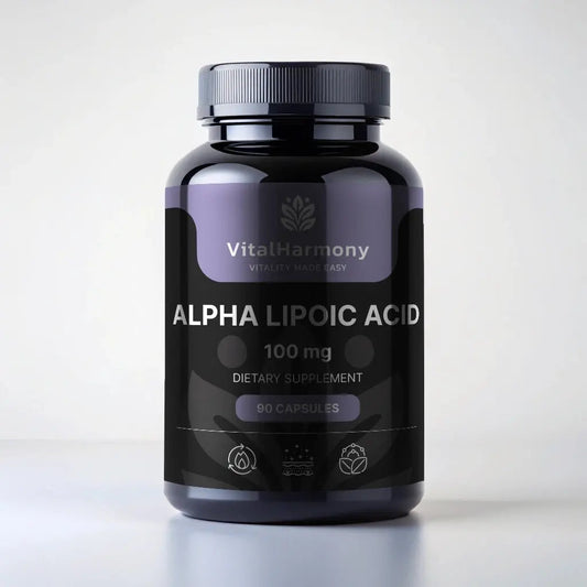 VitalHarmony Alpha Lipoic Acid 100 mg - 90 kapsułek VitalHarmony