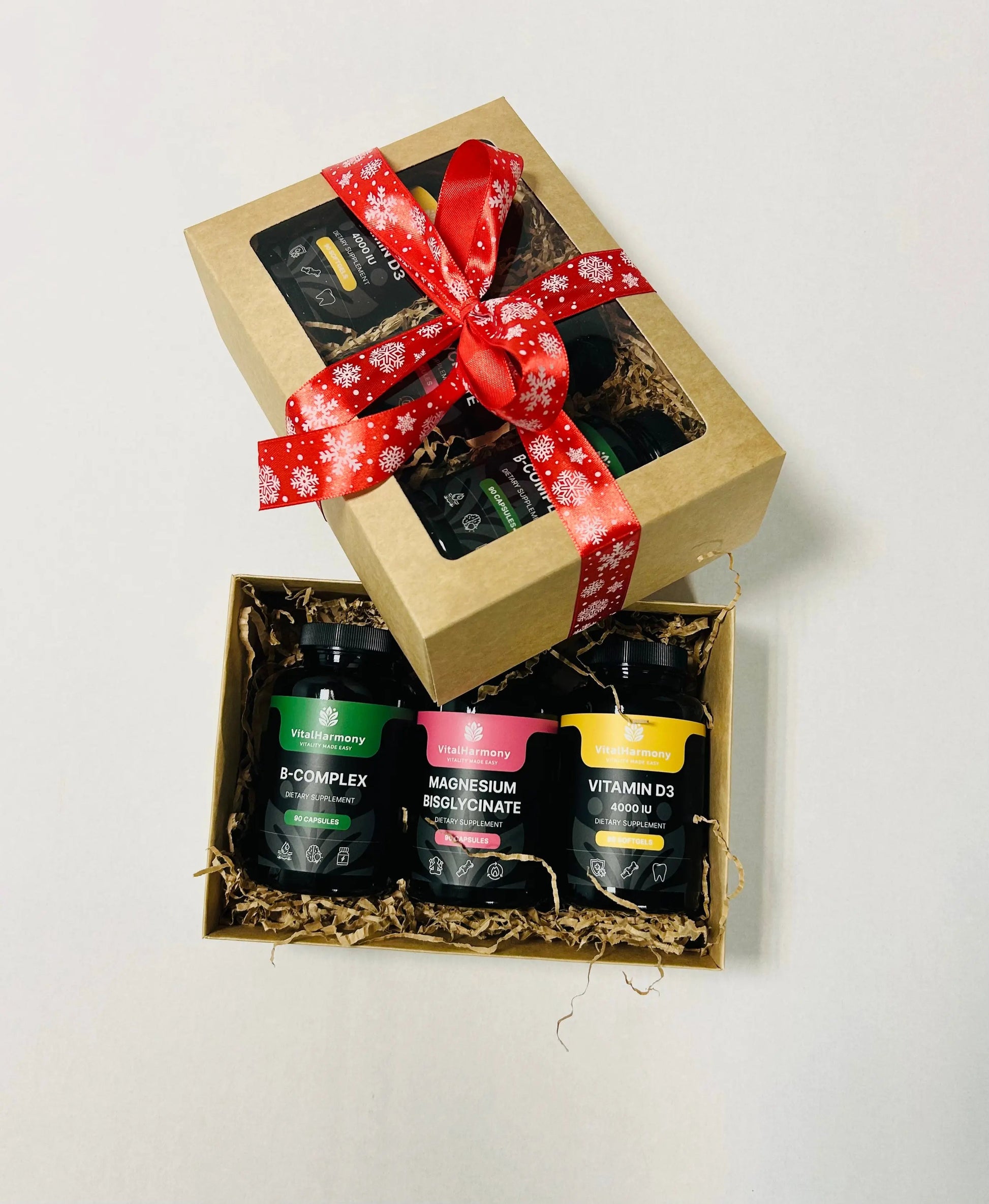🎁 VitalHarmony Christmas Gift Box Small – Najlepszy świąteczny prezent! 🎁 VitalHarmony