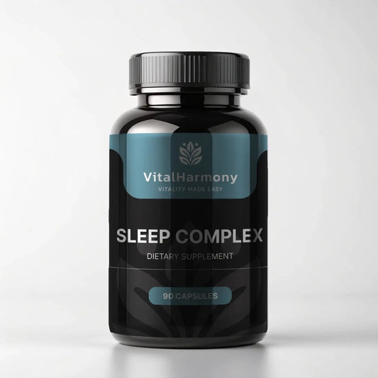 VitalHarmony Sleep Complex – Naturalne wsparcie snu - 90 kapsułek VitalHarmony